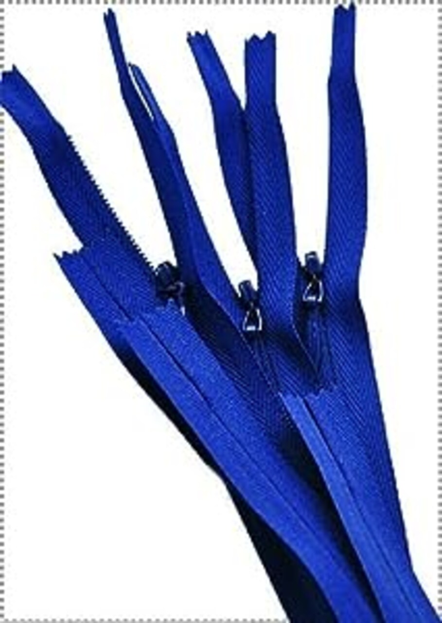 YKK Unique Invisible Zipper 23" YKK Color 220 Majestic Blue (2 Zippers/Pack)